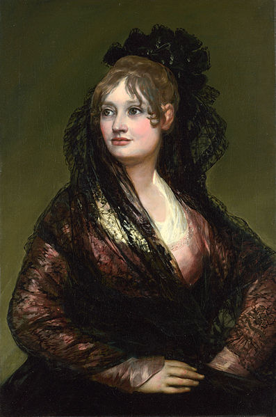 Francisco de Goya Portrait of Dona Isabel Cabos de Porcel